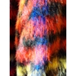 Colorful gyapjú kabát közeli