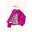 Pink műszőrme bunda Pink műszőrme bunda