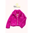Pink műszőrme bunda Pink műszőrme bunda