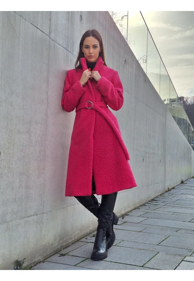 karcsúsított pink buklé kabát karcsúsított pink buklé kabát